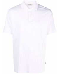 Мужская белая футболка-поло от Z Zegna