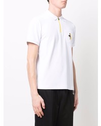 Мужская белая футболка-поло от Ferrari