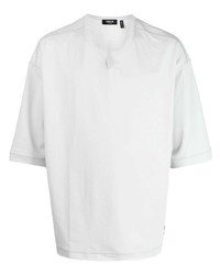 Мужская белая футболка с v-образным вырезом от FIVE CM