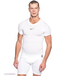 Мужская белая футболка с v-образным вырезом от Nike