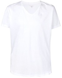 Мужская белая футболка с v-образным вырезом от Orlebar Brown