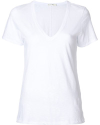 Женская белая футболка с v-образным вырезом от Rag & Bone