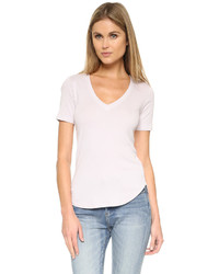 Женская белая футболка с v-образным вырезом от Splendid