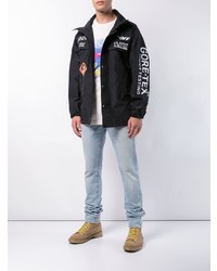 Мужская белая футболка с длинным рукавом с принтом от Off-White