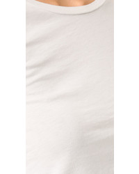 Женская белая футболка с длинным рукавом от AG Jeans