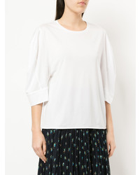 Женская белая футболка с длинным рукавом от ASTRAET