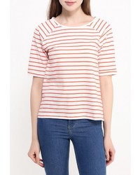 Женская белая футболка с длинным рукавом от Broadway