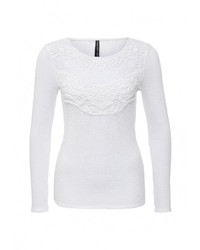 Женская белая футболка с длинным рукавом от Concept Club