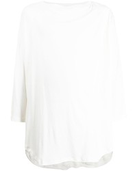 Мужская белая футболка с длинным рукавом от Julius