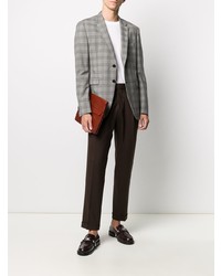 Мужская белая футболка с длинным рукавом от Fedeli