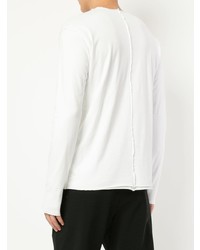 Мужская белая футболка с длинным рукавом от Kazuyuki Kumagai