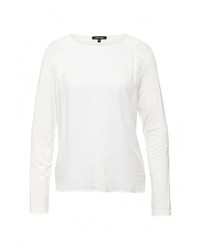 Женская белая футболка с длинным рукавом от More&amp;More