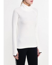 Женская белая футболка с длинным рукавом от Nike