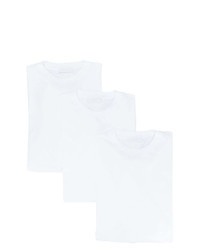 Мужская белая футболка с длинным рукавом от Prada