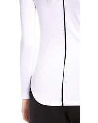 Женская белая футболка с длинным рукавом от Rag and Bone