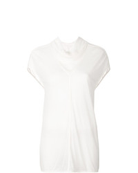 Женская белая футболка с длинным рукавом от Rick Owens