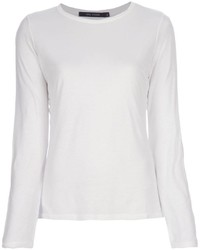 Женская белая футболка с длинным рукавом от Sofie D'hoore