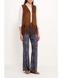 Женская белая футболка с длинным рукавом от SPRINGFIELD