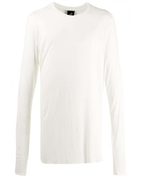Мужская белая футболка с длинным рукавом от Thom Krom