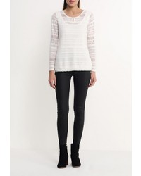 Женская белая футболка с длинным рукавом от Tom Tailor