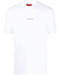 Мужская белая футболка с круглым вырезом с вышивкой от A BETTER MISTAKE