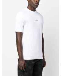 Мужская белая футболка с круглым вырезом с вышивкой от A BETTER MISTAKE