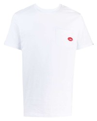 Мужская белая футболка с круглым вырезом с вышивкой от Vans