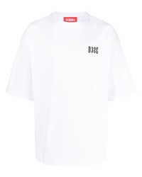 Мужская белая футболка с круглым вырезом с принтом от 032c