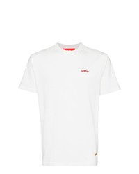 Мужская белая футболка с круглым вырезом с принтом от 032c