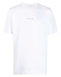 Мужская белая футболка с круглым вырезом с принтом от 1017 Alyx 9Sm
