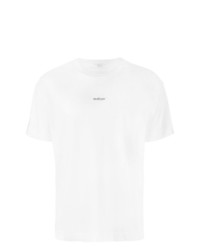 Мужская белая футболка с круглым вырезом с принтом от Alyx