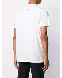 Мужская белая футболка с круглым вырезом с принтом от Fefè