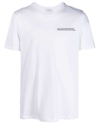 Мужская белая футболка с круглым вырезом с принтом от Ballantyne