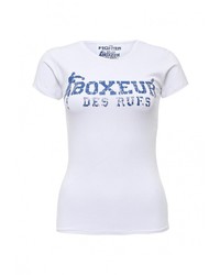 Женская белая футболка с круглым вырезом с принтом от Boxeur Des Rues