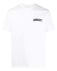 Мужская белая футболка с круглым вырезом с принтом от Carhartt WIP