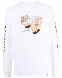 Мужская белая футболка с круглым вырезом с принтом от Carhartt WIP