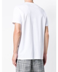 Мужская белая футболка с круглым вырезом с принтом от Vivienne Westwood Anglomania