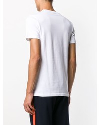 Мужская белая футболка с круглым вырезом с принтом от Ps By Paul Smith