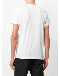Мужская белая футболка с круглым вырезом с принтом от Ps By Paul Smith