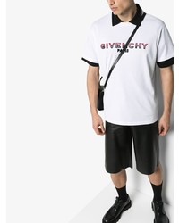 Мужская белая футболка с круглым вырезом с принтом от Givenchy
