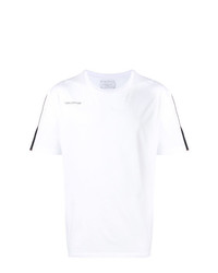 Мужская белая футболка с круглым вырезом с принтом от Gaelle Bonheur