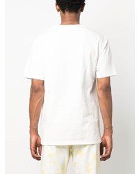 Мужская белая футболка с круглым вырезом с принтом от Andersson Bell