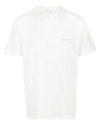 Мужская белая футболка с круглым вырезом с принтом от Ih Nom Uh Nit
