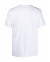 Мужская белая футболка с круглым вырезом с принтом от Ballantyne