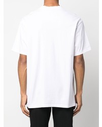 Мужская белая футболка с круглым вырезом с принтом от Undercover