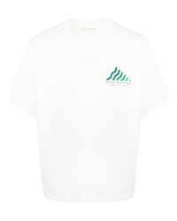 Мужская белая футболка с круглым вырезом с принтом от Museum of Peace & Quiet