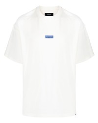 Мужская белая футболка с круглым вырезом с принтом от Represent