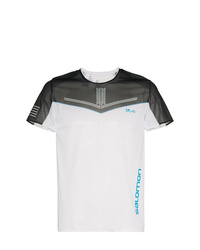 Мужская белая футболка с круглым вырезом с принтом от Salomon S/Lab