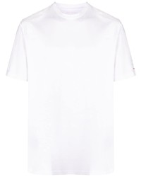 Мужская белая футболка с круглым вырезом с принтом от Sease