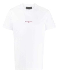 Мужская белая футболка с круглым вырезом с принтом от Stella McCartney
